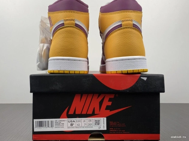 Chep Onekick Jordan Air OG 555088-706 High 1 Brotherhood 0727